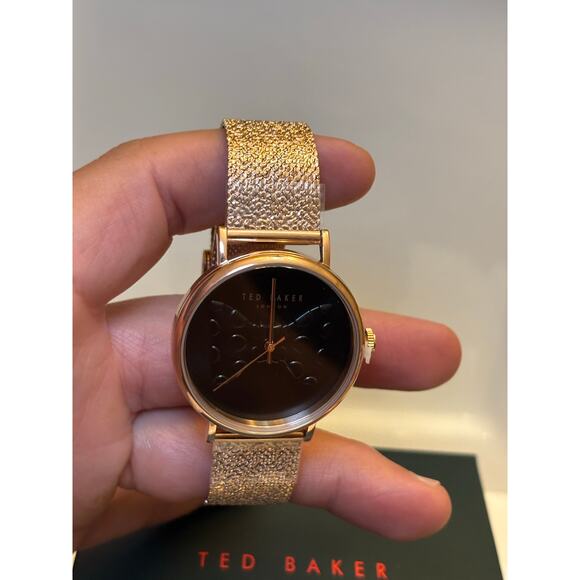 Ted Baker Phylipa BKPPHS304-9I – Black-Bow Tie Iconic Dial, Stainless Steel - Picture 6 of 15